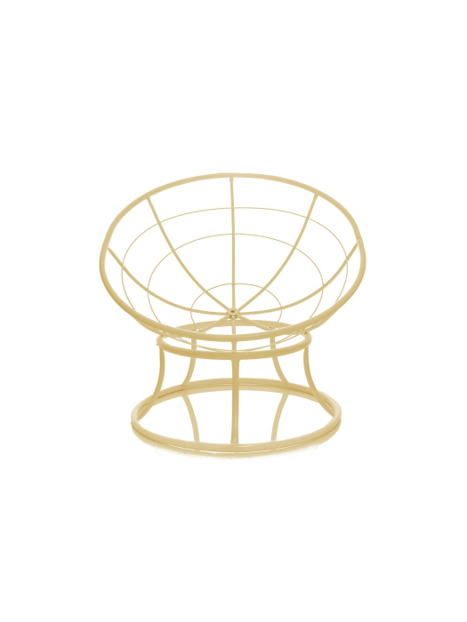 Кресла, Кресло ПАПАСАН мини без ротанга бежевое