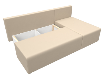 Угловой диван Поло правый угол, экокожа