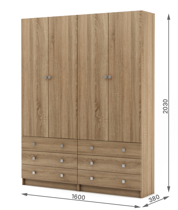 Для одежды, Шкаф Бостон-20