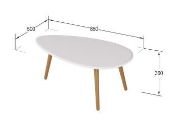 Стол журнальный Твинс