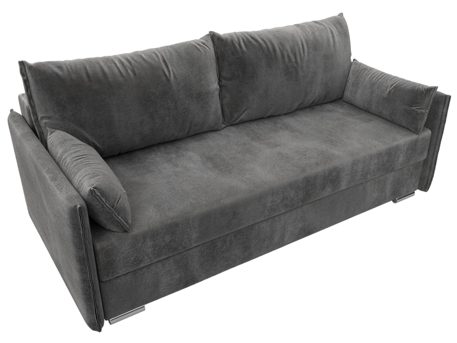 Диваны еврокнижки, Диван прямой Сайгон, велюр TOWER