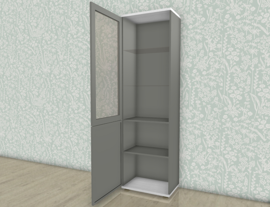 Шкафы одностворчатые, Модульная система Карина Шкаф ШК-1074
