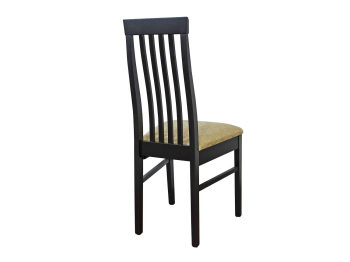 Стул С-5 / Тон 305 Черный / Андрис Бежевый Соты ( Комплект 2 шт. )