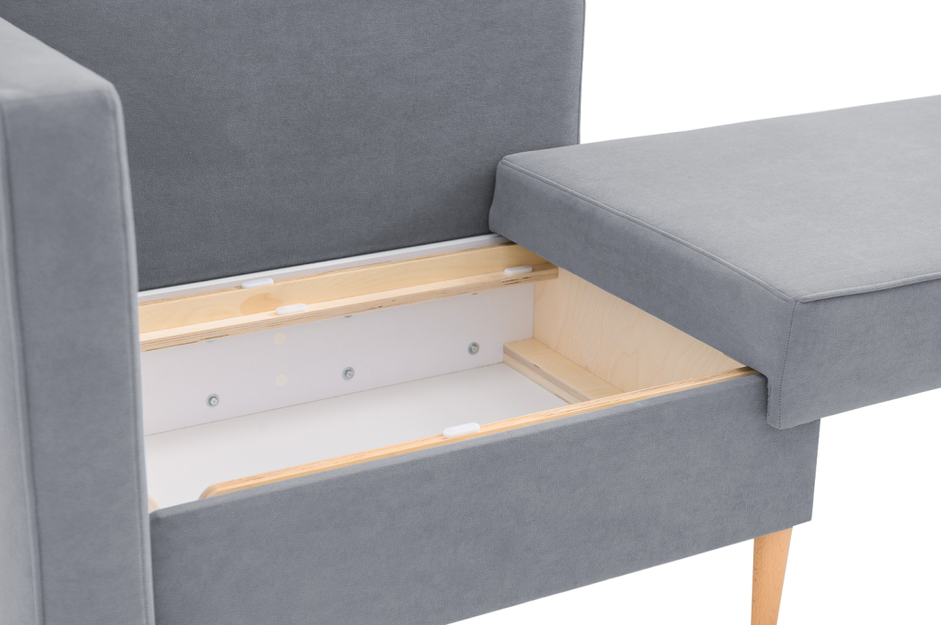 Кушетка диван, Кушетка Джина, угол левый