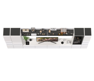 Сидней мебель для гостиной корпусная комплектация № 120