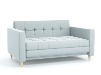 Диван-кровать еврокнижка Квадро, велюр