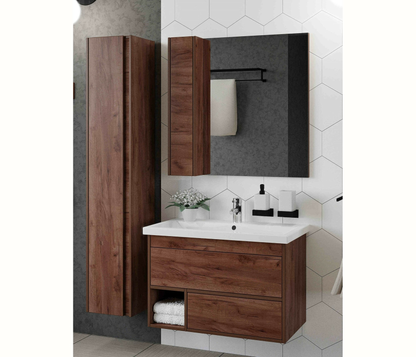 Зеркала, Зеркало-шкаф Francesca Avanti  Венеция Canada 80 левый