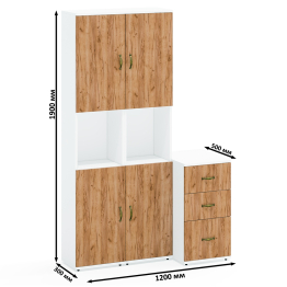 Пеналы Лидер-8 и тумба МД 3.16.