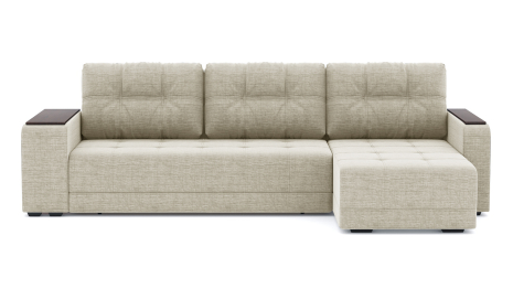 Диван-кровать угловой Милан ПБ еврокнижка, рогожка