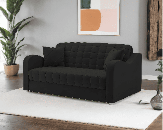 Диван аккордеон Барон №4 НПБ 120х200 Велюр