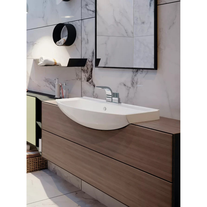 Раковины для ванных комнат, Умывальник Best-65 без кронштейна (Sanita Luxe) (WB.FN/Best/65-C/WHT)