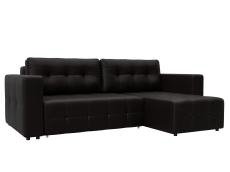 Диваны угловые в гостиную, Диван угловой Лига-075 угол универсальный, экокожа GRIFON