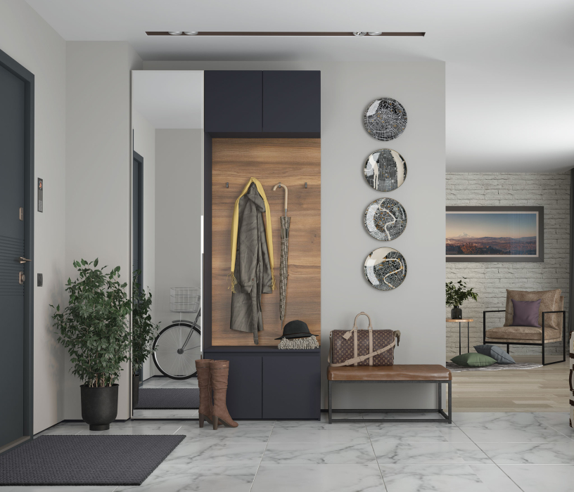 Прихожие, Набор мебели Лаура для прихожей Комплектация 3