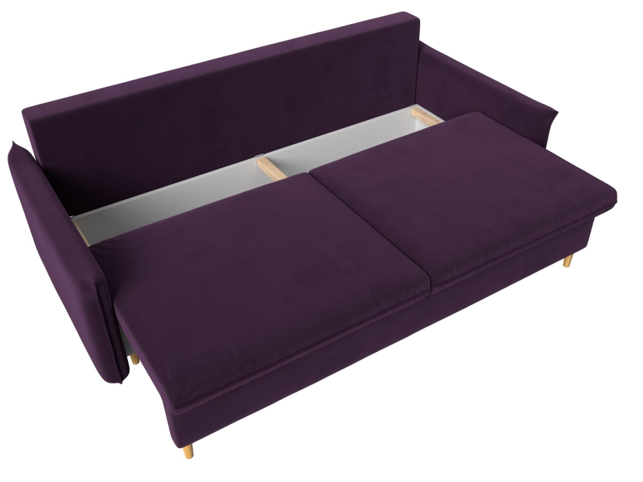 Диваны еврокнижки, Прямой диван Хьюстон, велюр