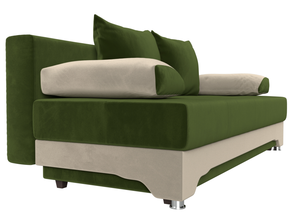 Диваны еврокнижки, Диван прямой Ник-2, микровельвет