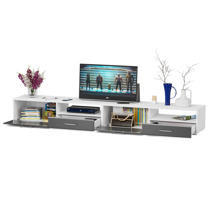 ТВ-тумбы, Тумба под ТВ СВК Ларго 2,8 Белый