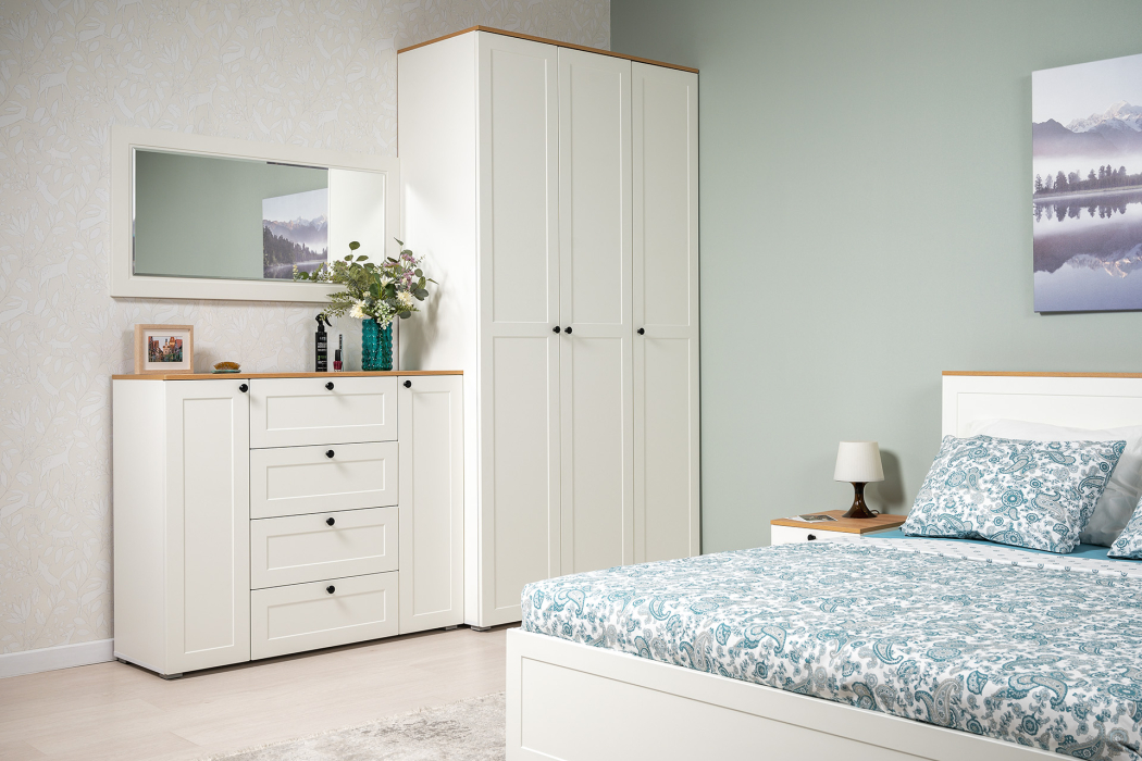 Шкафы двухстворчатые, Шкаф двухдверный с полками Остин 16.307