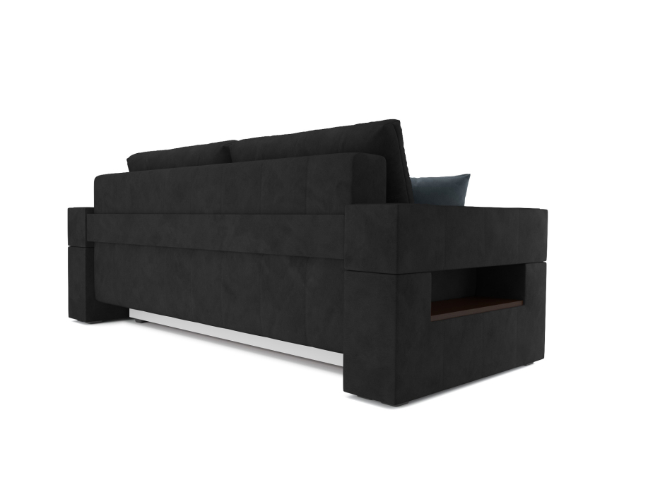 Диваны еврокнижки, Диван прямой еврокнижка Венеция (Велюр)