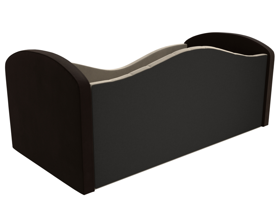 Кровати одноярусные, Детская кровать Сказка Люкс, микровельвет