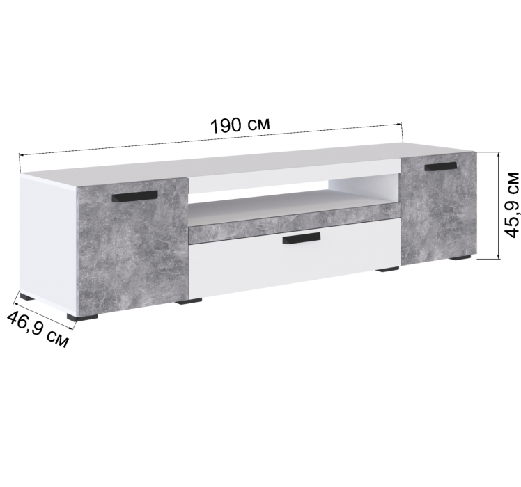 ТВ-тумбы, Тумба ТВМ-8