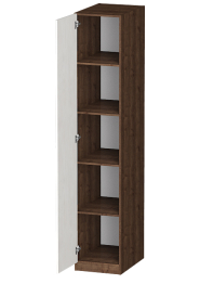 Распашной шкаф Лайф с полками 40*60*215 Дуб экспрессив