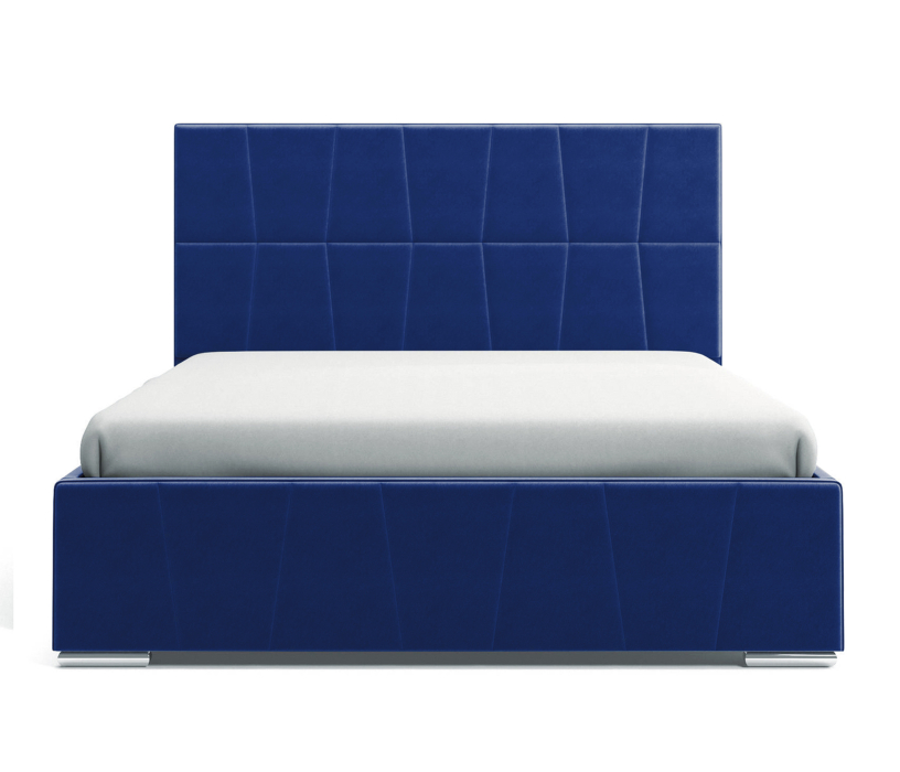 Мягкая кровать, Кровать Пассаж 1,6, велюр