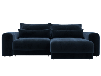 Диван угловой Лига-056 НПБ угол универсальный, велюр TOWER