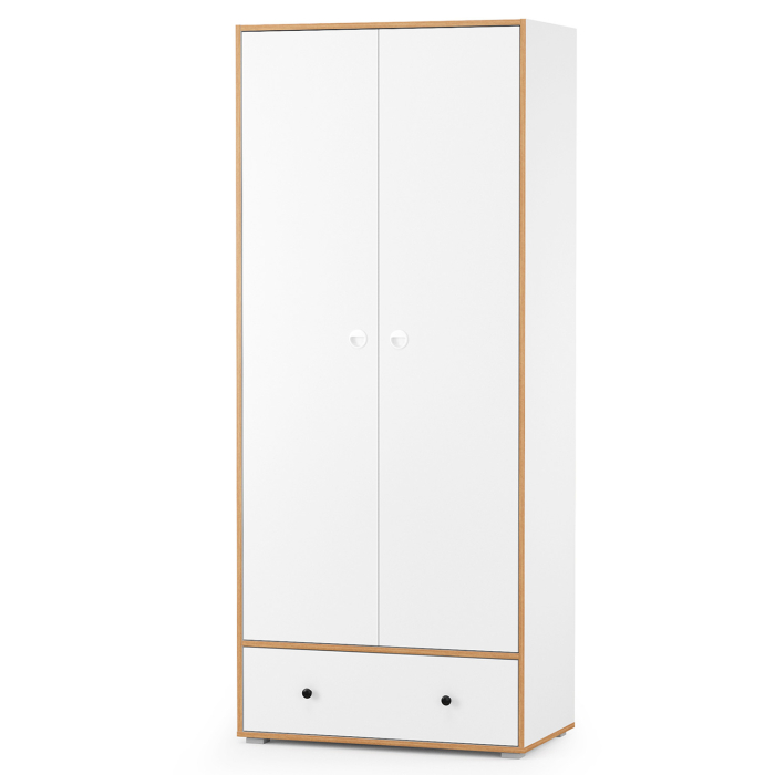 Для девочек, Кровать-стол-трансформер с пеналом и шкафом Вуди № 43.