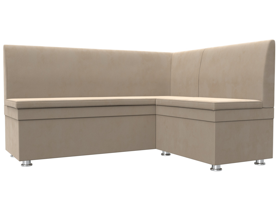 Диваны угловые кухонные, Диван кухонный угловой Уют правый угол, велюр