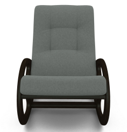 Кресло качалка широкое,велюр