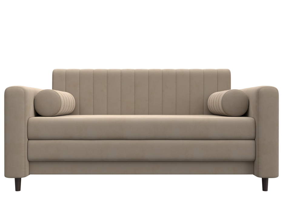 Диваны кровати прямые, Диван прямой Лига-070, велюр SEVEN