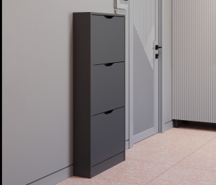 Прихожая Тренд с антресолью и рейками Диамант серый/МДФДжаз Светло-серый