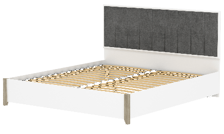 Модульная система AURELIO (модуль 307) Кровать Люкс 1600 + орт.осн.