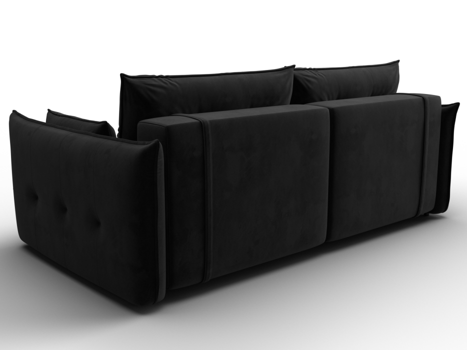 Диваны еврокнижки, Диван прямой Лига-100 НПБ, велюр SEVEN