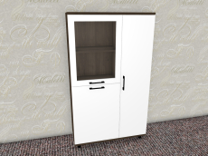 Шкафы распашные, Модульная система Грейс Шкаф ШК-5083  Гикори Джексон Темный