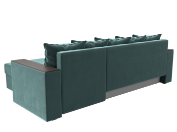 Диван угловой Дубай Лайт, велюр, правый угол