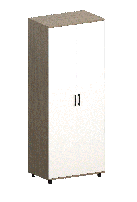 Шкафы двухстворчатые, Модульная система Грейс Шкаф ШК-5002  Ясень Асахи