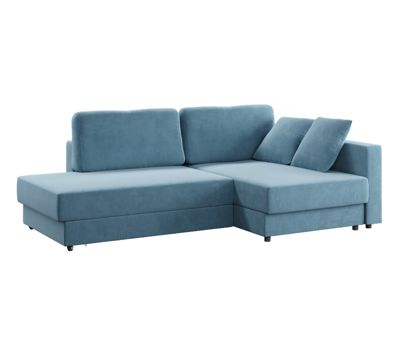 Дизайнерские диваны для гостиной, Диван угловой Бостон Велюр