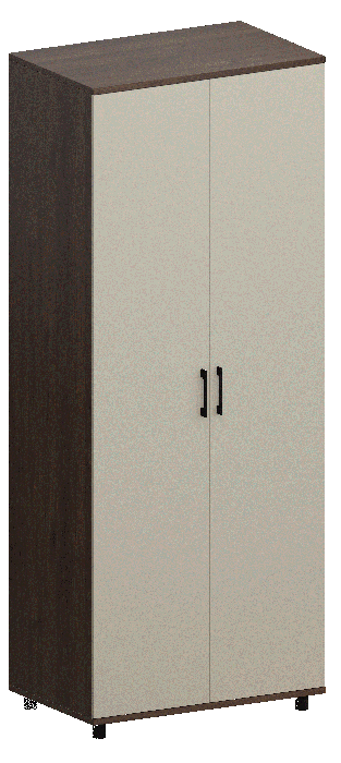 Шкафы двухстворчатые, Модульная система Грейс Шкаф ШК-5002  Гикори Джексон Темный