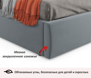 Мягкая кровать Selesta 1200 с подъемным механизмом