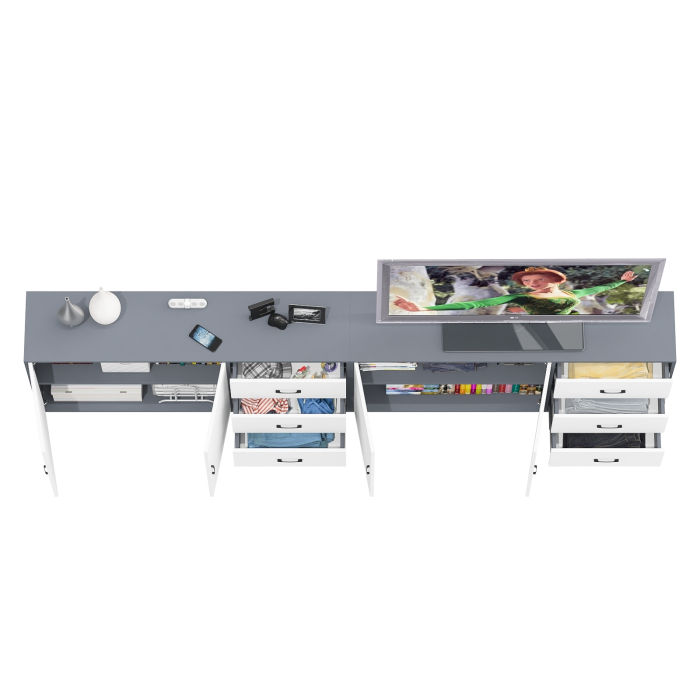 Комоды, Две тумбы-комода широких РВК 123-1604