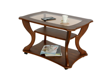 Стол журнальный Маэстро СЖС-02 со стеклом