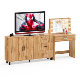 Комод-тумба 123-1604 и туалетный столик с подсветкой СТ-4