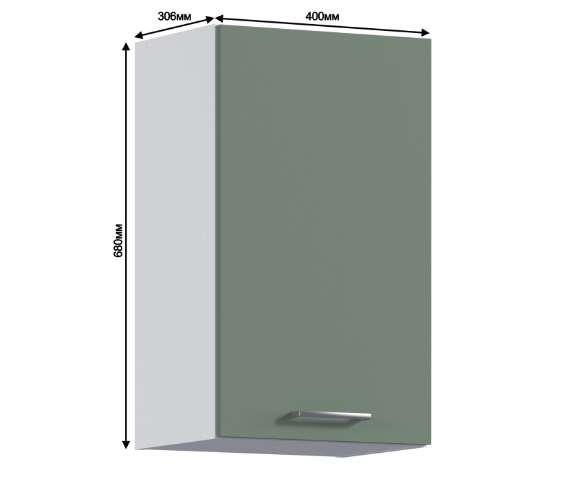 Оливер, Оливер шкаф 1 дв 40х68 см