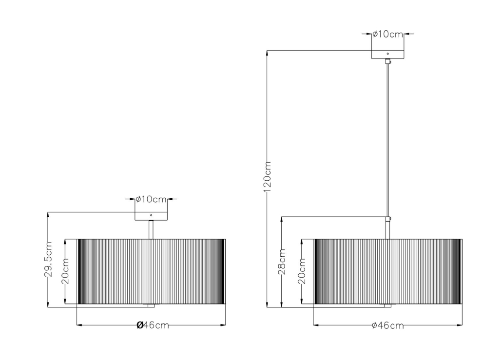 Люстра подвесная, Люстра подвесная MALLORCA 46см