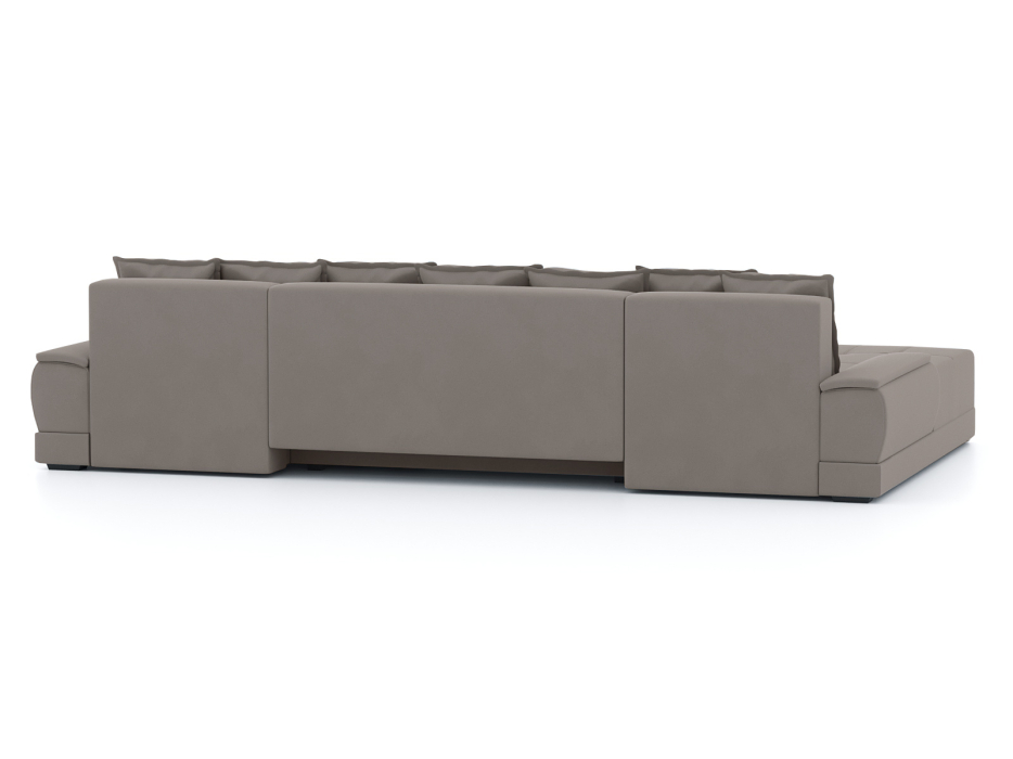 Диваны еврокнижки, Диван-кровать П-образный Нордвикс, велюр