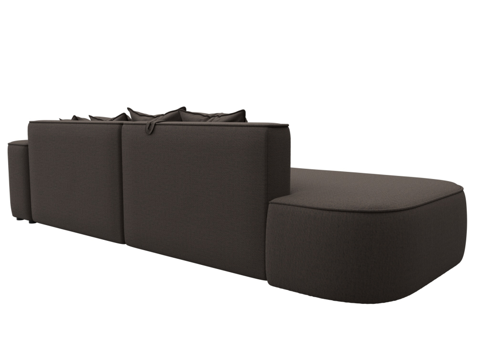 Диваны угловые в гостиную, Диван угловой Лига-065 угол правый, рогожка Амур