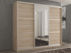 Шкафы-купе 3-х дверные, Шкаф-купе 3х дверный Кааппи 2 210х45
