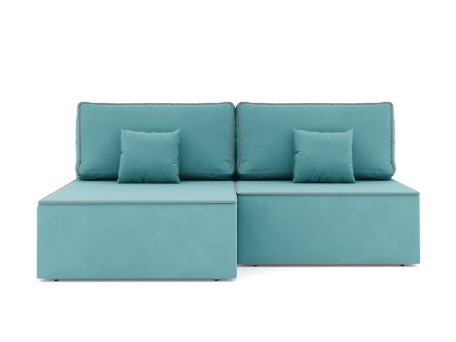 Диваны угловые в гостиную, Диван-кровать угловой еврокнижка Блюм Некст, велюр