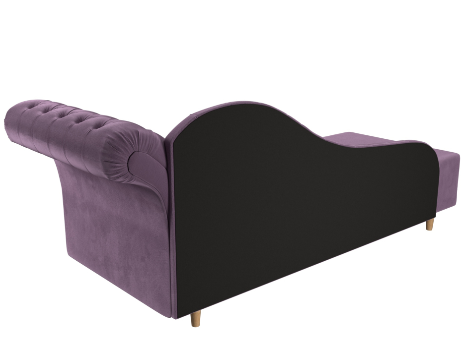 Кушетка диван, Кушетка Камерон правая, микровельвет